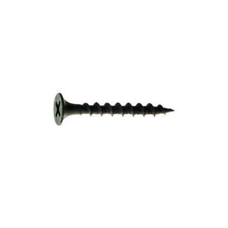 GRIP-RITE Drywall Screw, #6 x 2 in, Steel, Flat Head Phillips Drive 5023764